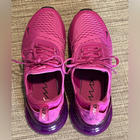 Nike Air Max 270 Women's Pink Athletic Shoes Size 10 - fits like 9.5 - Picture 7 of 7